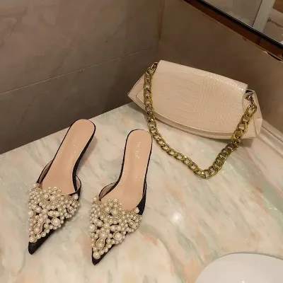  MID-HEEL SLIPPERS FOR WOMEEN